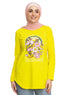Lemon Printed Long - Sleeve Design 2 - Khotwh